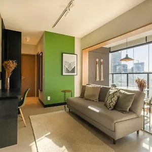 Apartamento Bhomy Pinheiros Decoração Linda E Completo Iq42, São Paulo